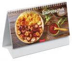 KALENDART 2026 T058 Ételreceptek álló asztali naptár (26T584P-00P) - officedepot