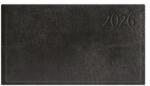 KALENDART Traditional 2026 T030 fekete heti beosztású fekvő zsebnaptár (26T030T-003) - officedepot
