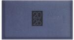 KALENDART Classic 2026 C030 kék heti beosztású fekvő zsebnaptár (26C030C-004) - officedepot