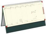 KALENDART 2026 C051 jegyzettömbös zöld sárga papíros álló asztali naptár (26C510T-006) - officedepot