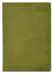 Kalendart Madeira 2026 M012 B6 heti beosztású zöld-zöld határidőnapló (26T012M-066) - officedepot