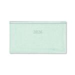 PERIOD Border Menta 2026 fekvő körbevarott zsebnaptár (P4114-4577) - officedepot