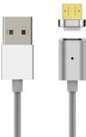 BRAVAS Кабел USB 2.0 Type A - Micro B / 1 m / Магнитен / TPE / Бял