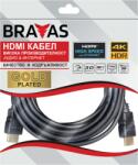 BRAVAS Кабел BRAVAS HDMI 5.0 m / 4K / Позлатен / Сертифициран