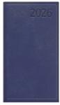 KALENDART Traditional 2026 T035 kék heti beosztású álló zsebnaptár (26T035T-004) - officedepot