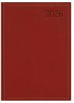 Kalendart Traditional 2026 T022 B6 napi beosztású bordó határidőnapló (26T022T-002) - officedepot