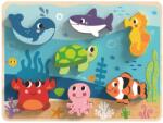 Tooky Toy Puzzle 3D din lemn Tooky jucărie - Seabed (TK265) Puzzle