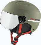 Alpina Детска ски каска Alpina Zupo Visor Q-Lite olive/red matt