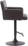  Los Angeles Bárszék - Állítható Magasságú - Fekete-Barna