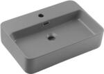 Comad TRUST 2 MATT LIGHT GREY (E-6282) - Мивка за плот 55x38 см, сива (CM0044)