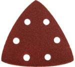 Extol delta csiszolópapírok, 20 db-os csomag, 93 mm, P240, 6 lyuk 8803888 (8803888)