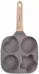 Klausberg Tigaie cu 4 sectiuni Klausberg KB 7808, 19cm, Acoperire din marmura, Diverse forme, Inductie, Gri (KB 7808)