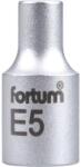 Fortum hlavice nástrčná vnitřní TORX 1/4", E 5, L 25 mm 4701705 (4701705)