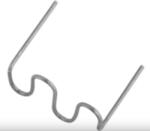 Extol hegesztőcsipeszek, 150 db, gyapjúból, ⌀0, 8 mm, távolság 15 mm 8862643 (8862643)