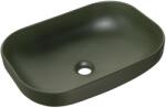 Comad UN-NELI-MFG - Мивка за плот NELI 50, 4x35, 2 см керамика/мат зелена (CM0035)