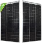  Bifaciális napelem, nagy hatékonyságú, átlátszó kialakítás, 120 W