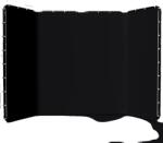  Fényképészeti háttér, muszlin anyag, sokoldalú kreatív beállításokhoz, nagy fekete