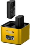 hähnel ProCUBE 3, Incarcator dublu Nikon EN-EL14, EN-EL15 si EN-EL25 Incarcator baterii