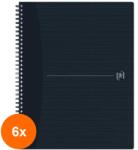 OXFORD Set 6 x Caiet Oxford Origins A4+, Matematica, 70 de File, Hartie Optik 90g/mp, Spira Dubla, Scribzee, Ecolabel, Coperta Plastifi (REH-6xHRZ-400150006)