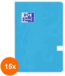 OXFORD Set 15 x Caiet Oxford, A4, 60 File, Hartie Optik 90G/Mp, Pefc, Dictando, Colturi Rotunjite, Motiv Teenager (REH-15xHRZ-400192331)