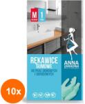 Anna Set 10 x Manusi Cauciucate Anna, Marimea M (ROC-10xSPMSTSA083)