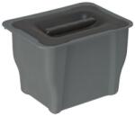 Ideal Feroluc Cos Gunoi Suspendat Model Joker, 5 L, Finisaj Antracit (IFR-17738) Cos de gunoi