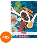 Herlitz Set 40 x Caiet A5, 80 File, Matematica, Spices (REH-40xHRZ-9480820)