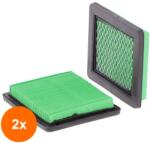 FIN-FILTER Set 2 x Filtru Aer FAR9766, 114 mm Latime, 133 mm Lungime, FIN-FILTER (RAJ-2xFAR9766)