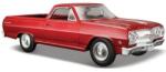 Maisto - Chevrolet El Camino din 1965, întâlnit. roșu, 1: 24 (OLP101231977)