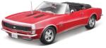 Maisto - 1967 Chevrolet Camaro SS 396 Convertible, roșu, 1: 18 (OLP101231684R)