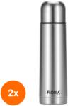 Zilan Set 2 x Termos din Inox, Capac cu Functie de Pahar, Capacitate 750 ml (LIZ-2xZLN-ZLN0729)