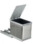 Ideal Feroluc Cos Gunoi Model 21700, 230x385x375 mm, 1 Cuva x 16 l (IFR-16659) Cos de gunoi