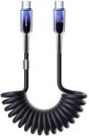 JOYROOM Cablu pentru incarcare si transfer de date Joyroom S-A43, 2x USB-C, 60W, 1.5m, Negru (6956116728175)