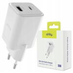 Allity Incarcator de retea ATC-01-30WAC GaN PD QC 1x USB-C 1x USB-A 30W Alb - pcone