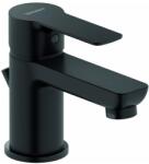 Duravit DC1013001046 - Mosdócsaptelep + leeresztő D-CODE matt fekete DC1013001046 (DA0034)