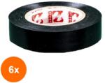 Z-tools Set 6 x Banda de Izolat din PVC, 16 mm x 20 m, Diverse Culori, Z-tools (LIZ-6xZLN-ZLN8755)