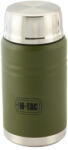 M-Tac UN-R02-750A Food thermos with foldable stainless steel spoon, 750 ml, olive green (UN-R02-750A) - pcone