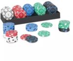 Merchant Set de jetoane de poker - 100 bucăți (PR04152)