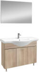 Leziter Ruben Prime 105 mobilier de baie complet Sonoma Oak (RUBPR105ST)