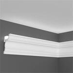 Elite Decor Oldalfali díszléc LED rejtett világításhoz (KH 916) kőkemény HDPS anyagból (Cornice KH 916 (2.00 m))