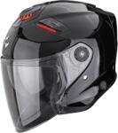 Scorpion Cască de motocicletă Scorpion EXO-GT Jet Solid Open, neagră metalică (SCRP174-100-14)