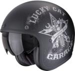 Scorpion Cască Motocicletă Scorpion Belfast Hangar Negru Mat-Argintiu (SCRP78-541-159)