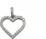 ÉkszerM Ezüst Szív Medál AT 143866