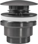 Rea Rea, univerzális mosogató lefolyódugó, ClickClack, grafit, REA-A6520 (REA-A6520)