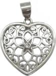 ÉkszerM Ezüst Szív Medál AT 125553