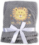 Cangaroo Freya puha takaró díszdobozban (80x110 cm) - Sötétszürke - Oroszlán