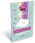 LIZZY CARD Zsebnaptár LIZZY CARD A/6 heti papírborítós Lollipop happy color 2026 (21706) - tonerpiac
