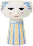 Bjørn Wiinblad Vază EVA 18 cm, albastru, ceramică, Bjørn Wiinblad (BJORW56537)