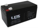 UPS Power 12V 3, 3Ah MC3.3-12 zárt ólomsavas zselés akkumulátor (UPS-Power-MC3-3-12)