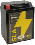 Landport SLA LTX14AH-4 12V 14Ah 210A YTX14AH-4 bal+ gondozásmentes AGM (zselés) motor akkumulátor (Landport-51412)
